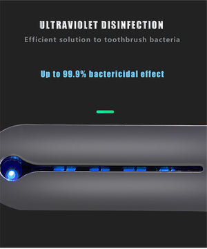 ONEUP Antibacteria Ultraviolet Toothbrush Holder & Automatic Toothpaste Dispenser