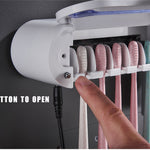 ONEUP Antibacteria Ultraviolet Toothbrush Holder & Automatic Toothpaste Dispenser