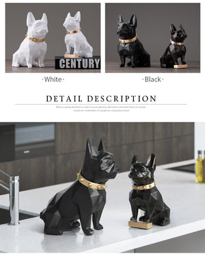 Dog Statue Home Decor Craft Ornament