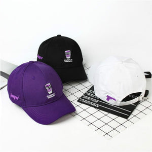 Embroidery Purple Drank Cap