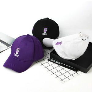 Embroidery Purple Drank Cap