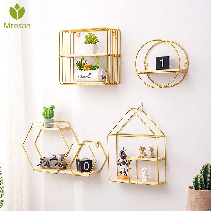 Wooden Storage Racks For Hanging Decor