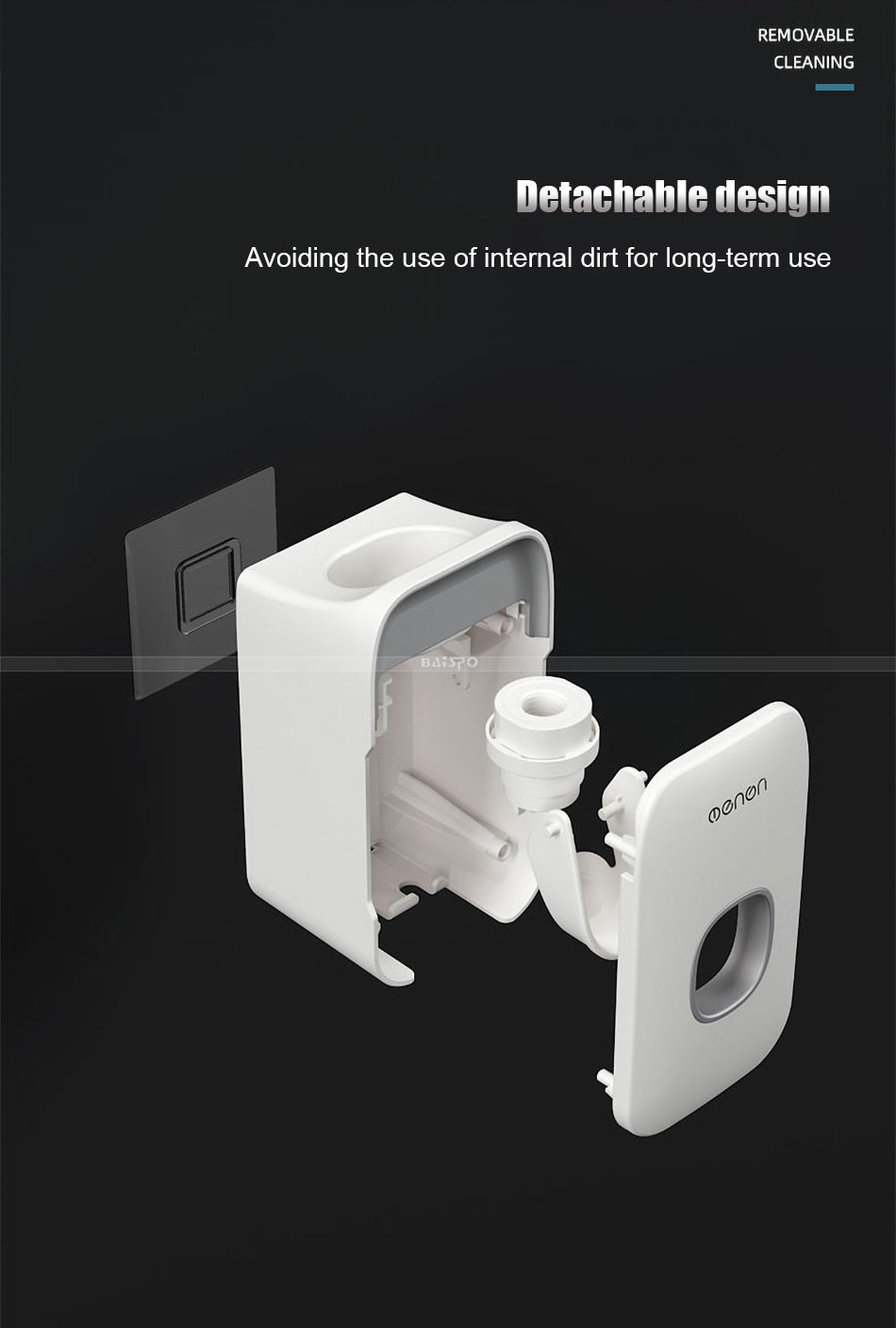 Wall Mounted Automatic Toothpaste Squeezer