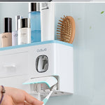 Automatic Toothpaste Dispenser - Wall Mount Rack