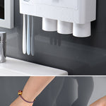 Automatic Toothpaste Dispenser - Wall Mount Rack