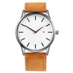 Leather Watch Men Casual Wristwatch