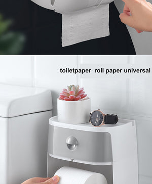 Toilet paper Holder & Storage Box