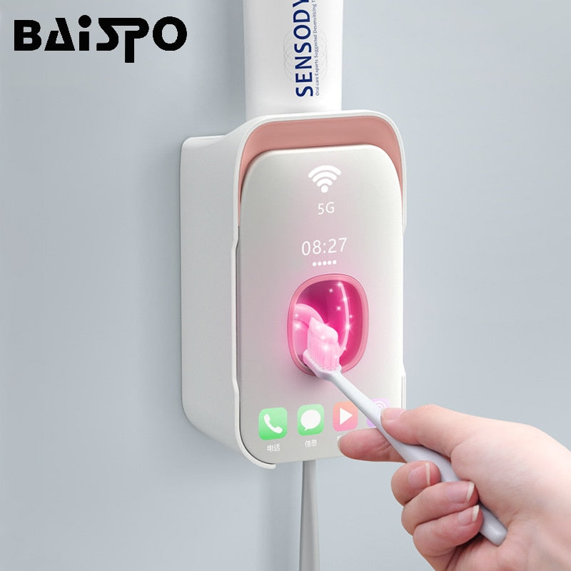 Wall Mounted Automatic Toothpaste Squeezer