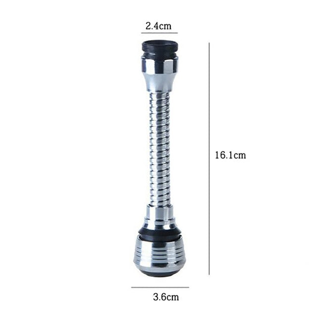 360 Rotatable Water Pressure Nozzle Filter Tap