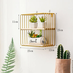 Wooden Storage Racks For Hanging Decor