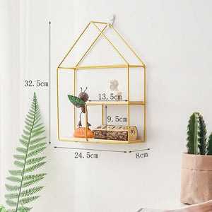 Wooden Storage Racks For Hanging Decor