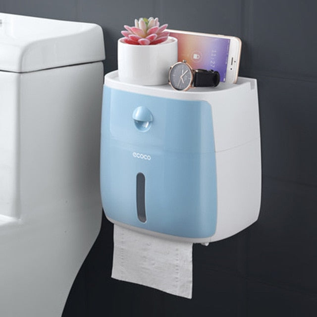 Toilet paper Holder & Storage Box