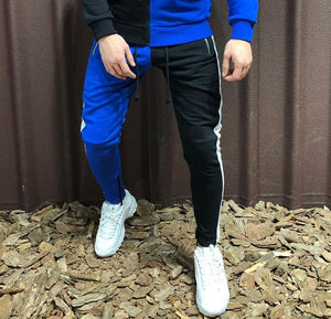 Mens Half Black Half White Men's Full Tracksuit