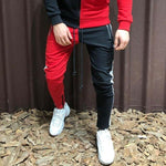 Mens Half Black Half White Men's Full Tracksuit