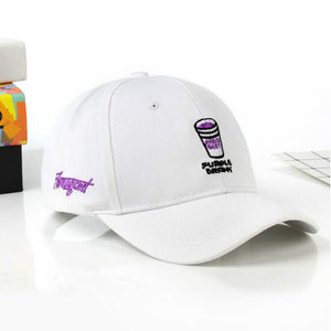 Embroidery Purple Drank Cap