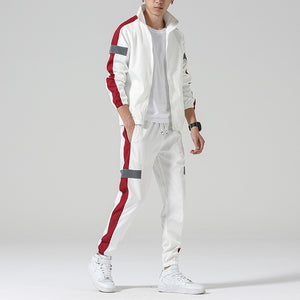 Mens Patchwork Full Tracksuit