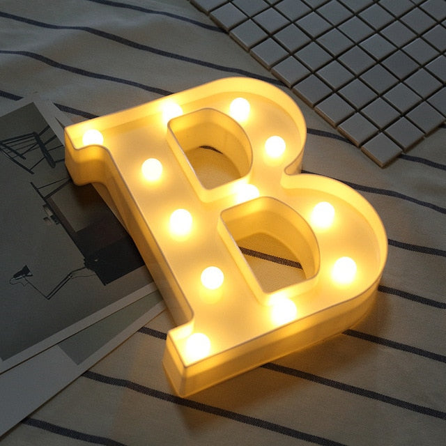 LED Alphabet letters