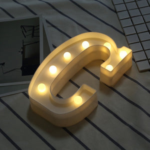 LED Alphabet letters