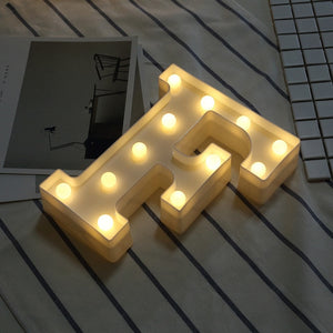 LED Alphabet letters