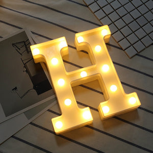 LED Alphabet letters