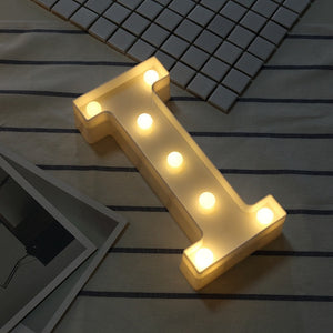 LED Alphabet letters