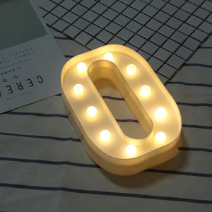 LED Alphabet letters