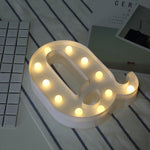 LED Alphabet letters