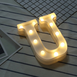 LED Alphabet letters