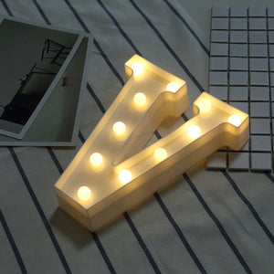 LED Alphabet letters