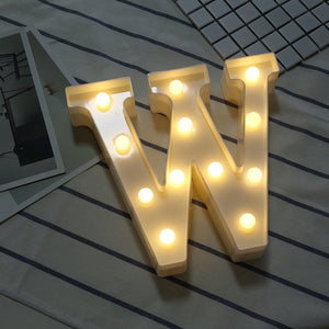 LED Alphabet letters