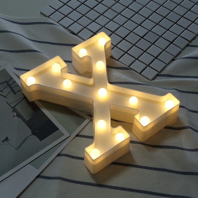 LED Alphabet letters