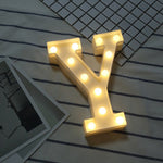 LED Alphabet letters