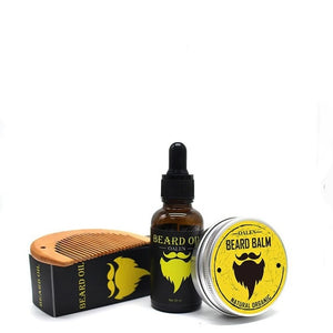 Mens Beard Grooming Beard Growth Care Set