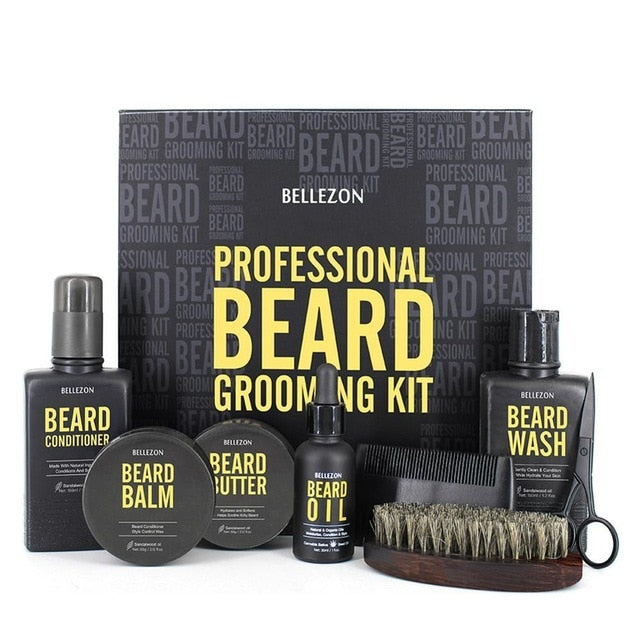 Mens Beard Grooming Beard Growth Care Set