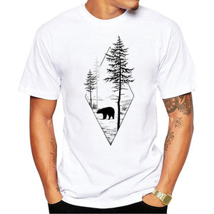 Forest Bear Mens Short Sleeve Tee